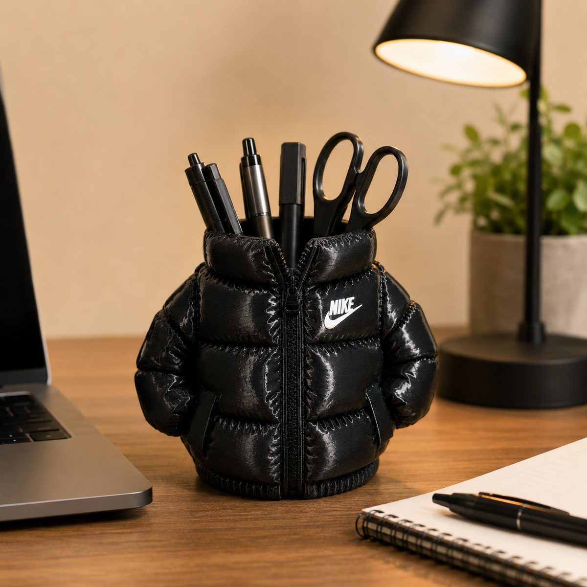 Nike Puffer Jacket Pen Stand | 3D Printed Desk Organizer