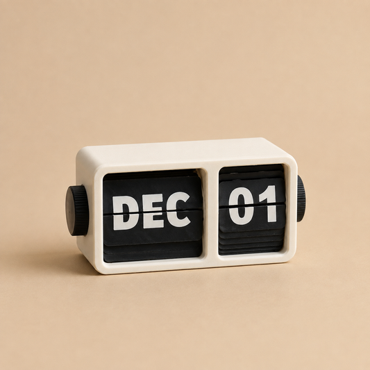 Flip Date Calendar | 3D Printed Perpetual Desk Calendar